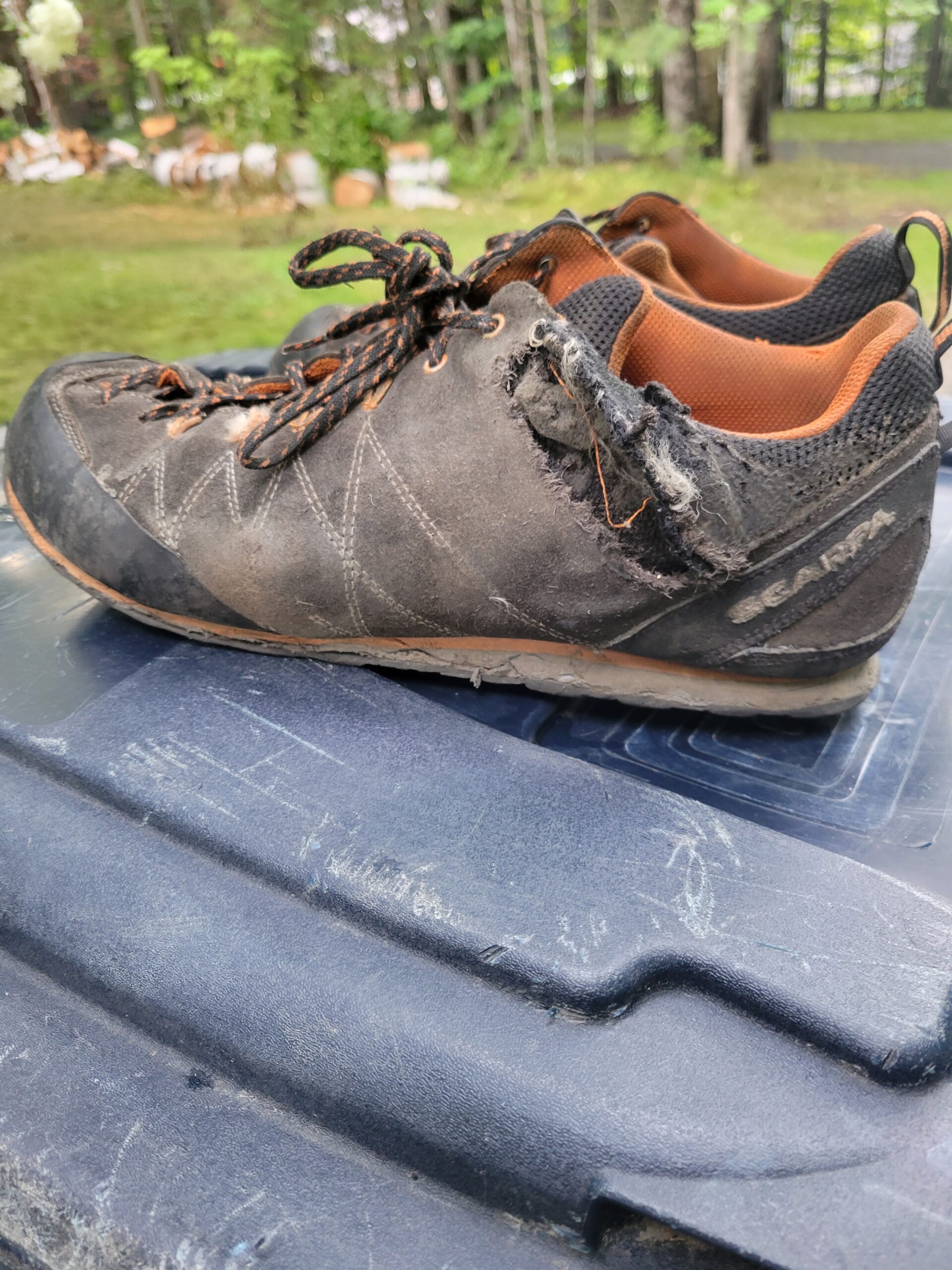 SCARPA Men's Crux Lightweight Suede Leather Approach Shoes for Hiking & Walking Customer Review SCARPA Men's Crux Lightweight Suede Leather Approach Shoes for Hiking & Walking - Customer Photo 2