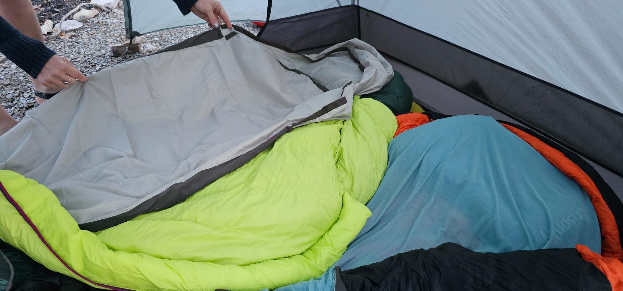 Sea to Summit Silk Blend Sleeping Bag Liner Customer Review Sea to Summit Silk Blend Sleeping Bag Liner - Customer Photo 2