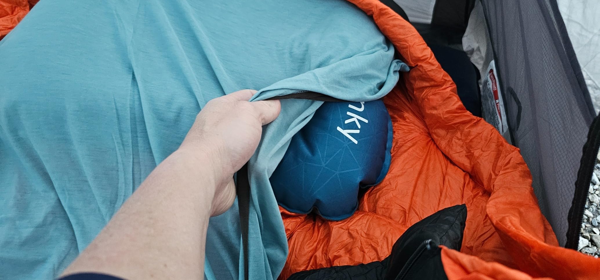 Sea to Summit Comfort Blend Sleeping Bag Liner Customer Review Sea to Summit Comfort Blend Sleeping Bag Liner - Customer Photo 1