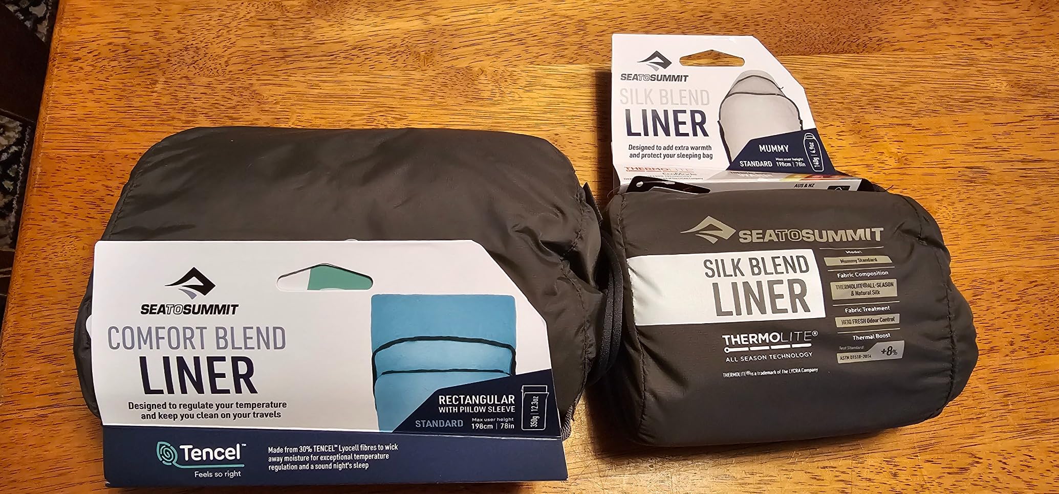 Sea to Summit Comfort Blend Sleeping Bag Liner Customer Review Sea to Summit Comfort Blend Sleeping Bag Liner - Customer Photo 2