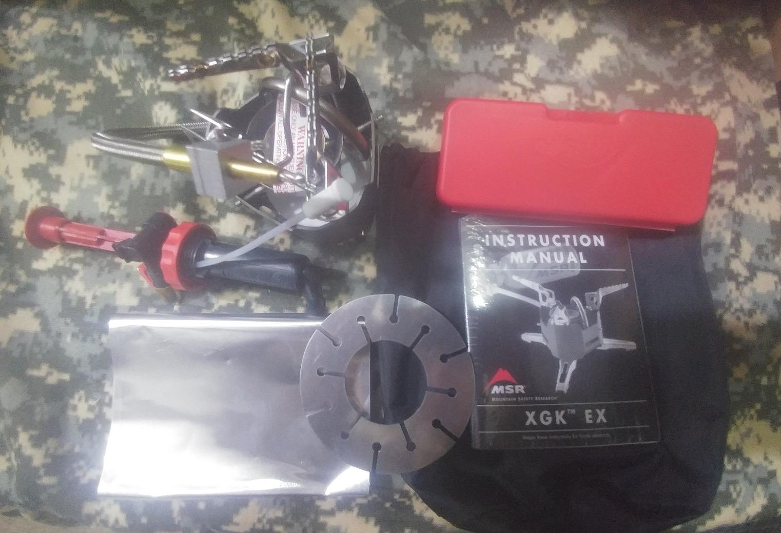 MSR XGK-EX Multi-Fuel Mountaineering Expedition Stove - Customer Photo 3