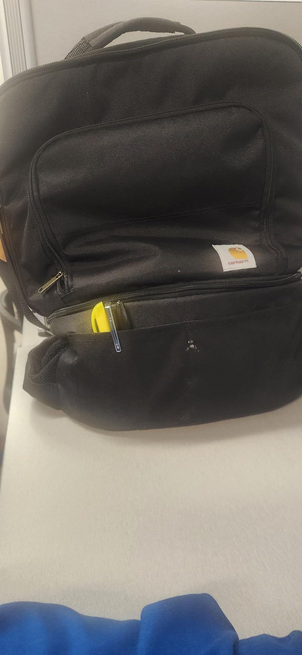 Carhartt Insulated 24 Can Two Compartment Cooler Backpack, Fully-Insulated Base, Durable Water-Resistant for Camping, Beach & Travel - Customer Photo 2