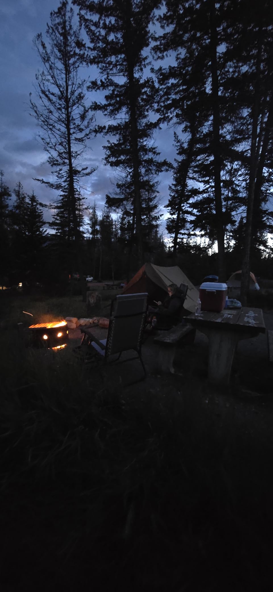 POMOLY Camping Hot Tent Cabin Tent, Chalet 70 Series Portable Wall Tents with Stove Jack and Two Poles for 2-3 Person Hiking, Backpacking Customer Review POMOLY Camping Hot Tent Cabin Tent, Chalet 70 Series Portable Wall Tents with Stove Jack and Two Poles for 2-3 Person Hiking, Backpacking - Customer Photo 4