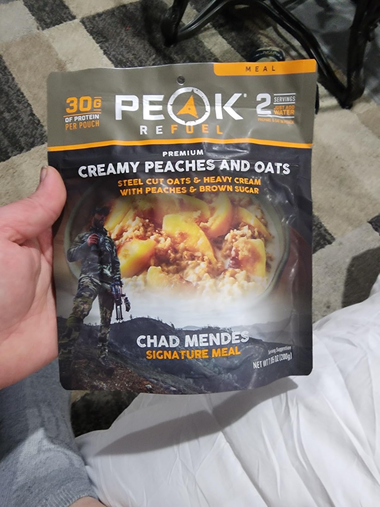 Peak Refuel Backcountry Bison Bowl | Chad Mendes Signature Meal | Premium Freeze-Dried Variety Meals | Hunting, Survival, Camping, Backpacking Food | High-Protein Game Meats | MRE | Made in USA - Customer Photo 3