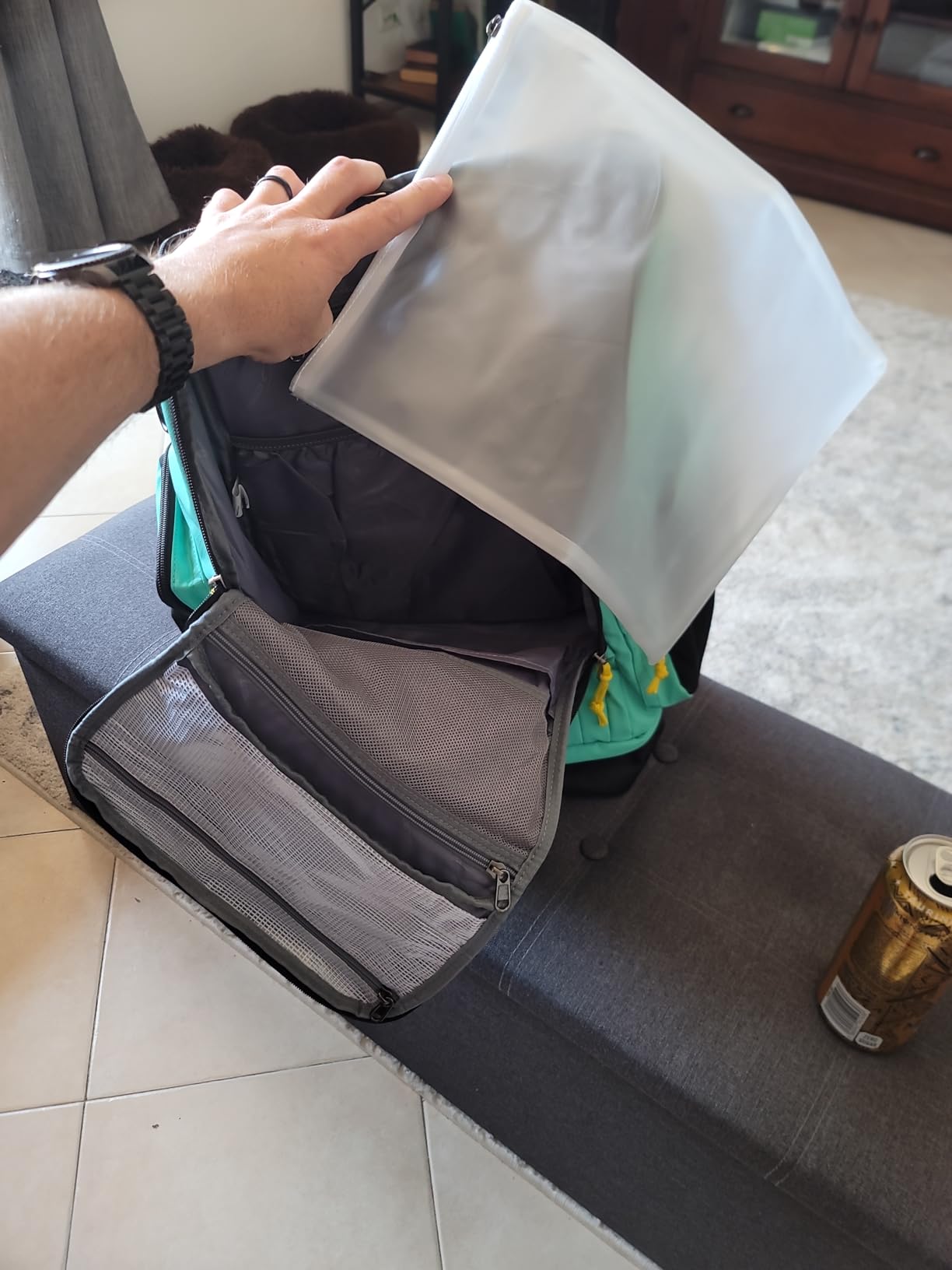 Maelstrom Swim Backpack 35L - Waterproof with Separate Shoe & Wet Compartment for Gym and Sports Customer Review Maelstrom Swim Backpack 35L - Waterproof with Separate Shoe & Wet Compartment for Gym and Sports - Customer Photo 1