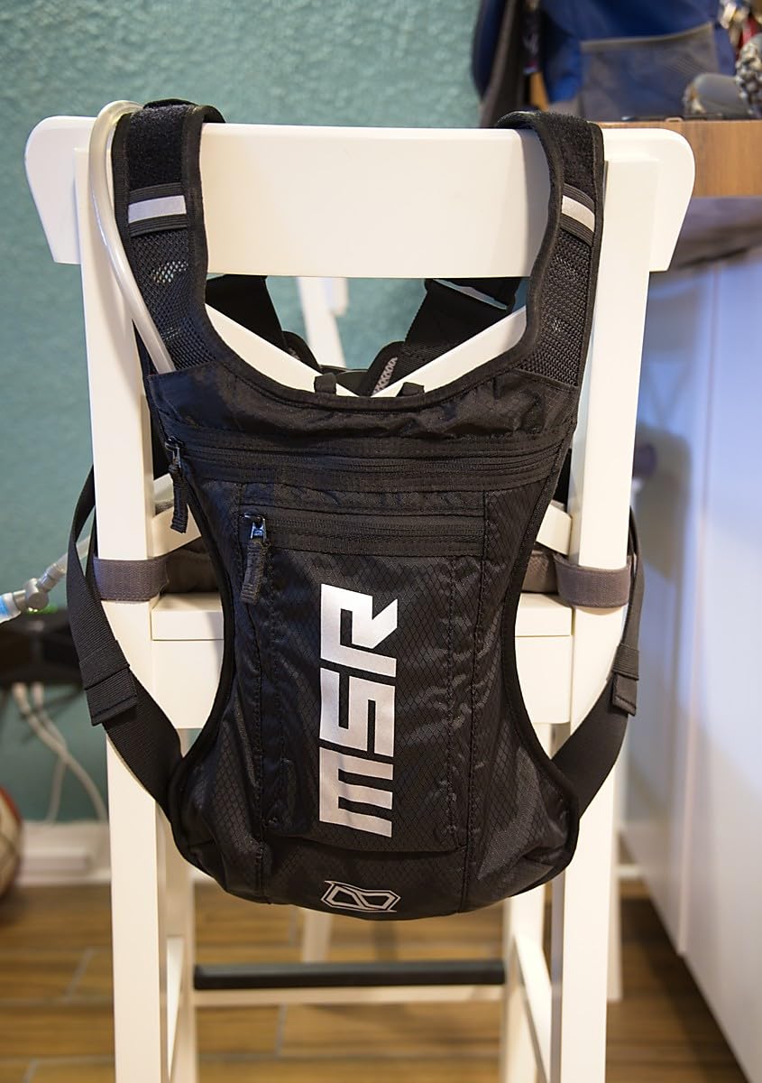 MSR Low-Profile Race Hydration Pack – 2-Liter Water Bladder Backpack – Lightweight, Secure Fit for Off-Road, Dirt Bike, MTB, MX, Enduro & Adventure Riding – Black Customer Review MSR Low-Profile Race Hydration Pack – 2-Liter Water Bladder Backpack – Lightweight, Secure Fit for Off-Road, Dirt Bike, MTB, MX, Enduro & Adventure Riding – Black - Customer Photo 2