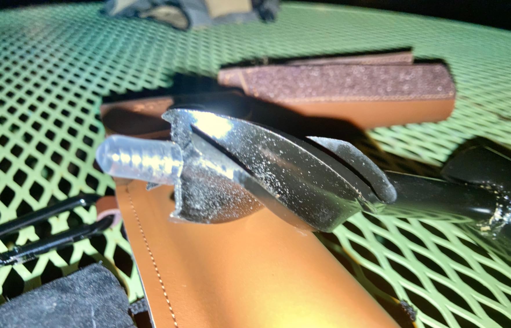 Bushcraft Hand Auger Wrench Set - Bushcraft Gear & Scotch Eye Wood Drill Peg, Survival Settler Tool Multitool with Leather Case for Bushcrafting & Camping, Mens Gifts for Outdoors - Customer Photo 2