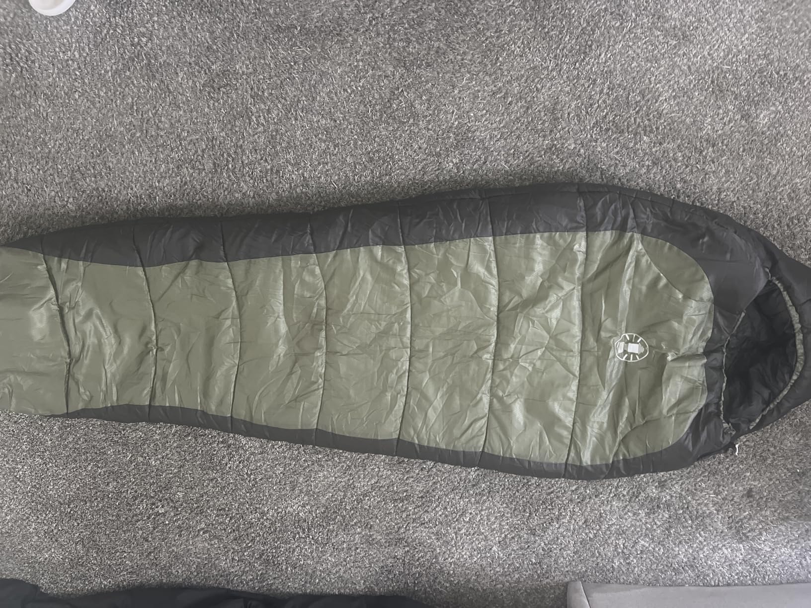 Coleman North Rim 0°F Big & Tall Sleeping Bag, Cold-Weather Mummy Sleep Sack with No-Snag Zipper & Adjustable Hood for Warmth & Ventilation, Large Camping Sleeping Bag - Customer Photo 2