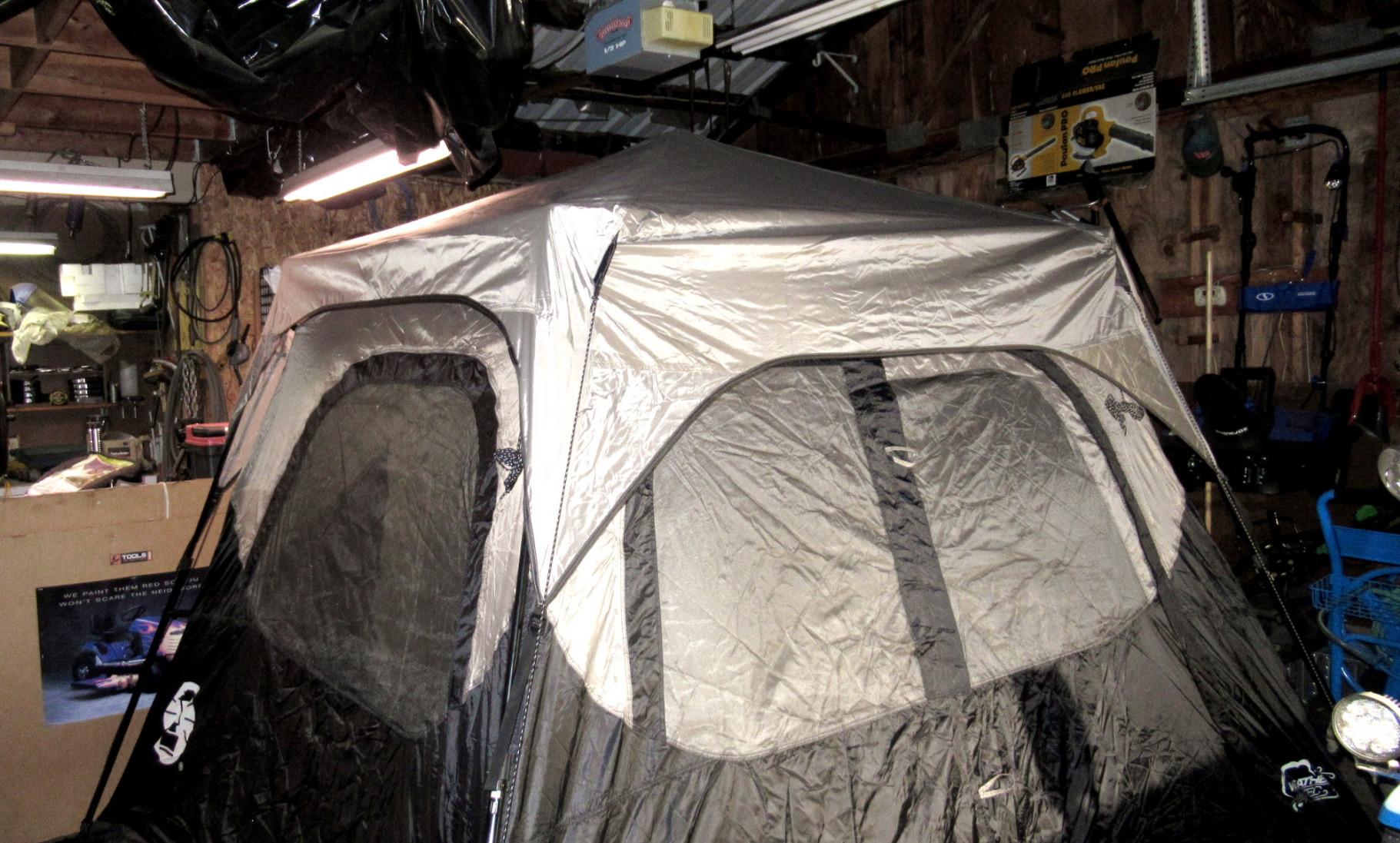 Coleman 4/6/8/10 Person Instant Camping Tent with 1-Minute Setup, Large Family Tent with Pre-Attached Poles, Air Vent, & Carry Bag, Sets Up in About 60 Seconds - Customer Photo 2