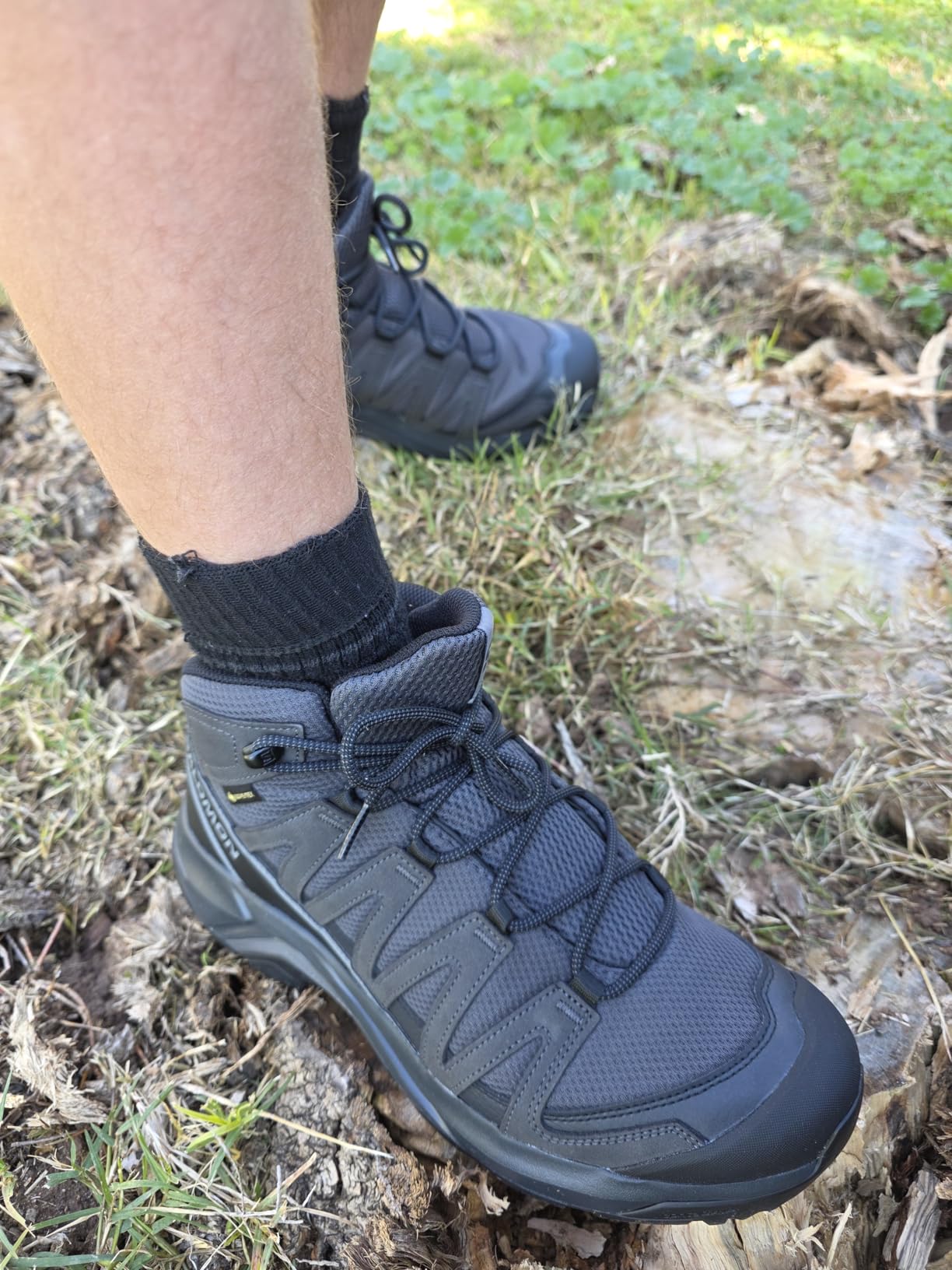 Salomon Men's X-Adventure Recon Mid Gore-Tex Hiking Shoes - Customer Photo 1