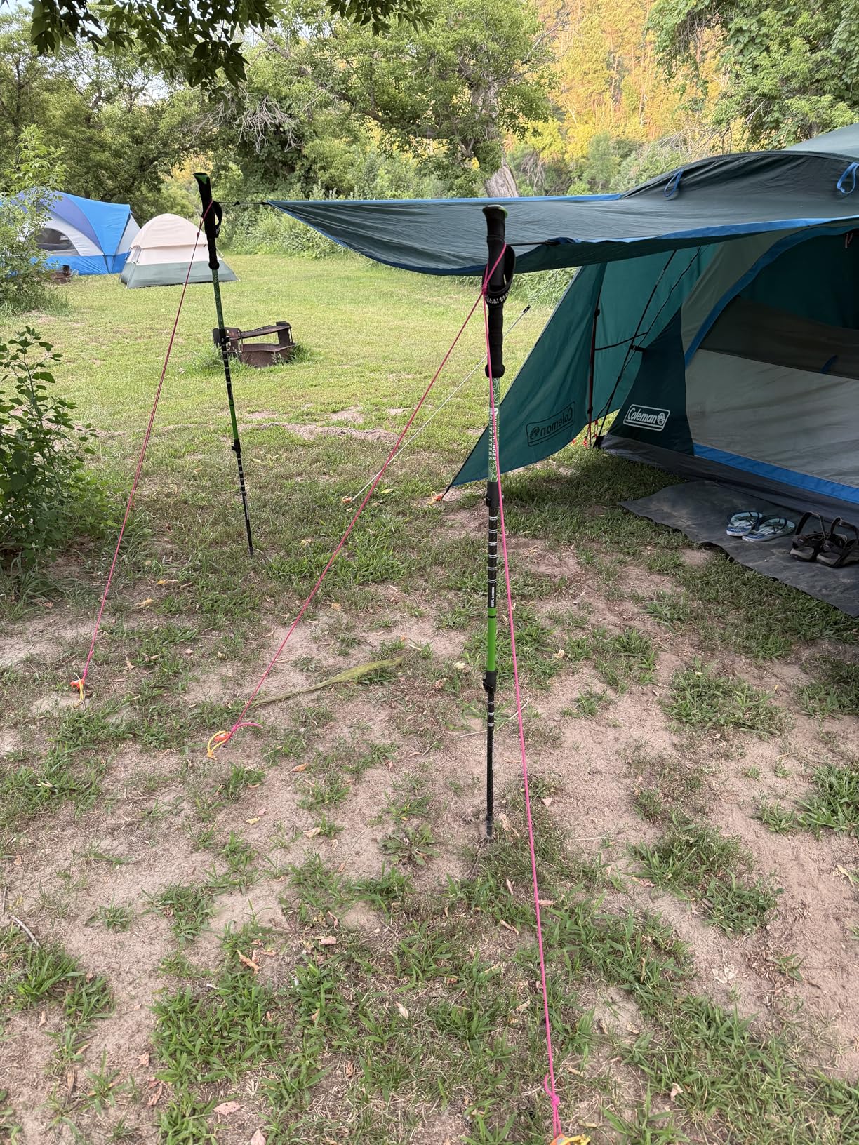 Coleman Skydome Tent with Full-Fly Weather Vestibule, Weatherproof 4/6 Person Tent Sets Up in 5 Minutes & Protects from Water, 20% More Headroom Than Traditional Shelters - Customer Photo 1