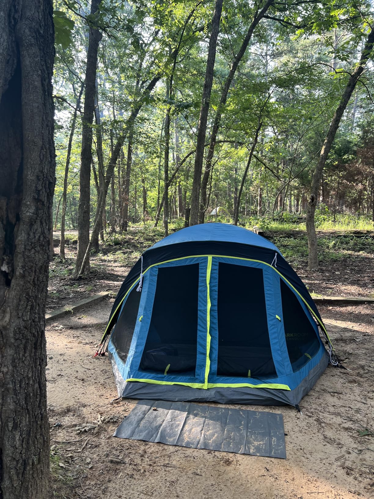 Coleman Skydome Dark Room Camping Tent with Screen Porch & 5-Minute Setup, Weatherproof 4/6 Person Tent Blocks 90% of Sunlight, Rainfly & Carry Bag Included, Made of PFAS-Free Materials - Customer Photo 1