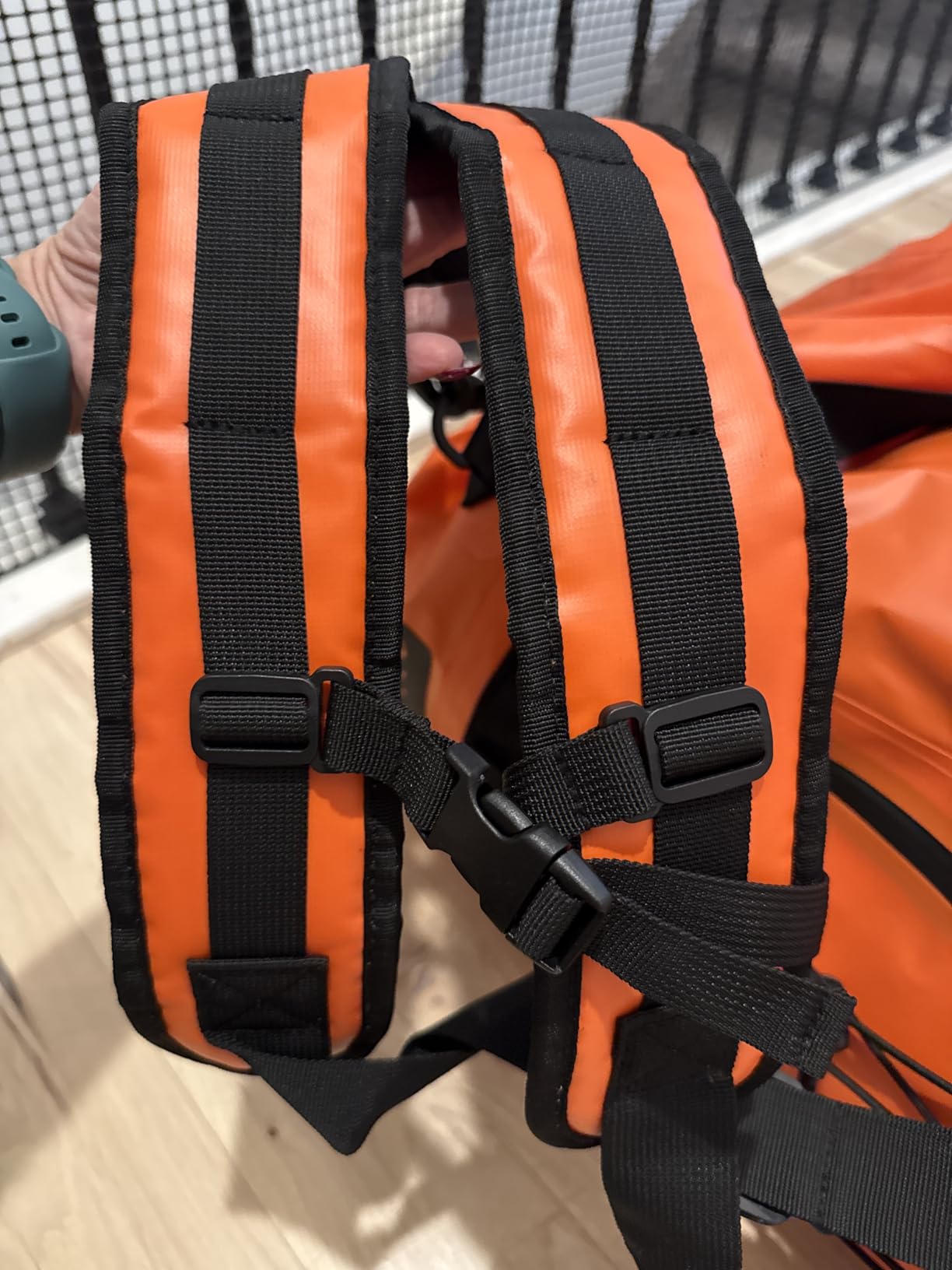 Lanedo 80L Dry Bag Large Waterproof Bag Roll-Top Heavy Duty Fishing Duffel Bag with Durable Straps & Handles for Kayaking Paddle boarding Boating Rafting Fishing - Customer Photo 1