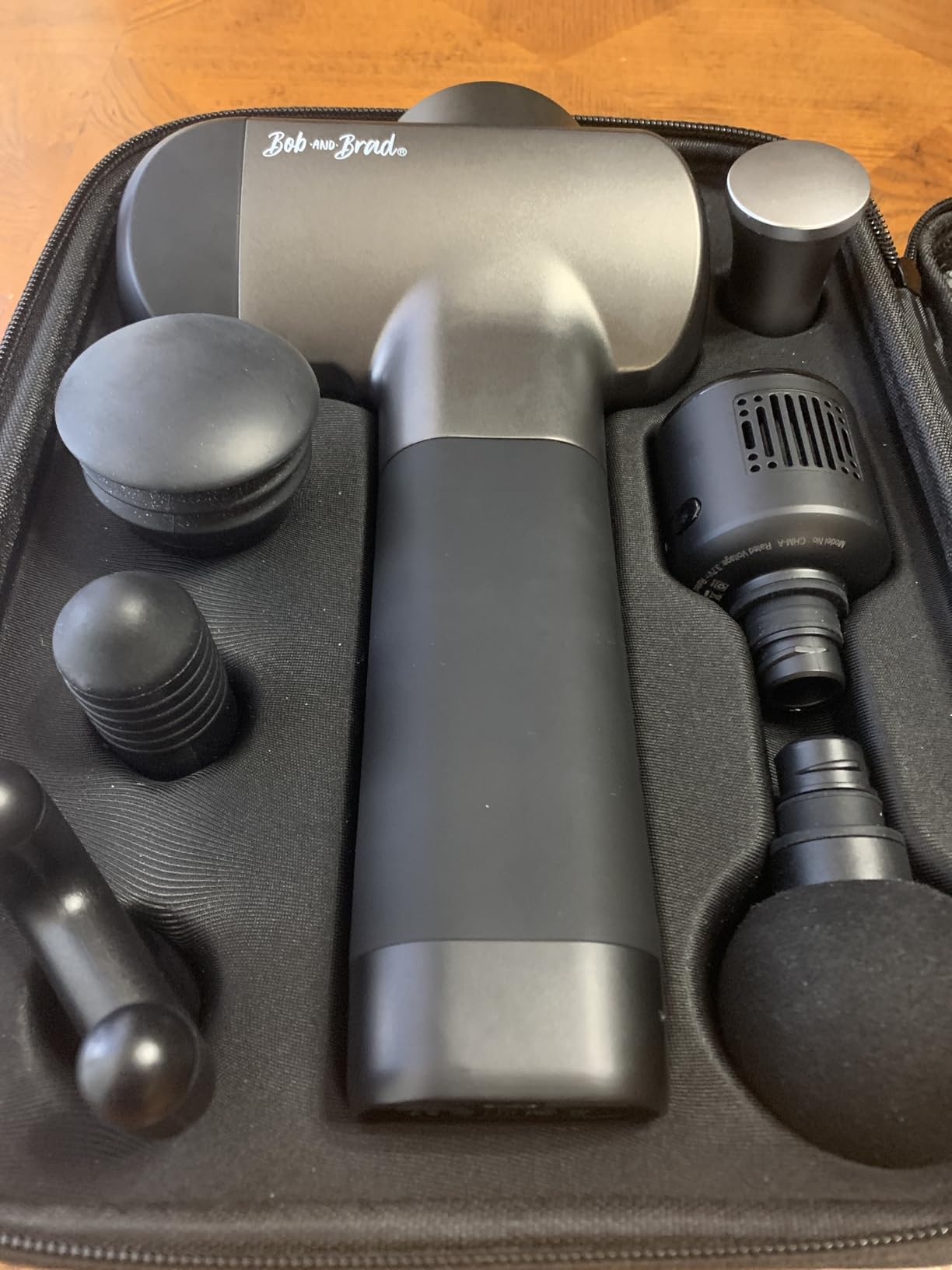 BOB AND BRAD X6 Pro Max Massage Gun with Heat and Cold, FSA Eligible HSA Deep Tissue Percussion Massager Gun for Athletes, Metal Head & 5 Speeds customer photo 1