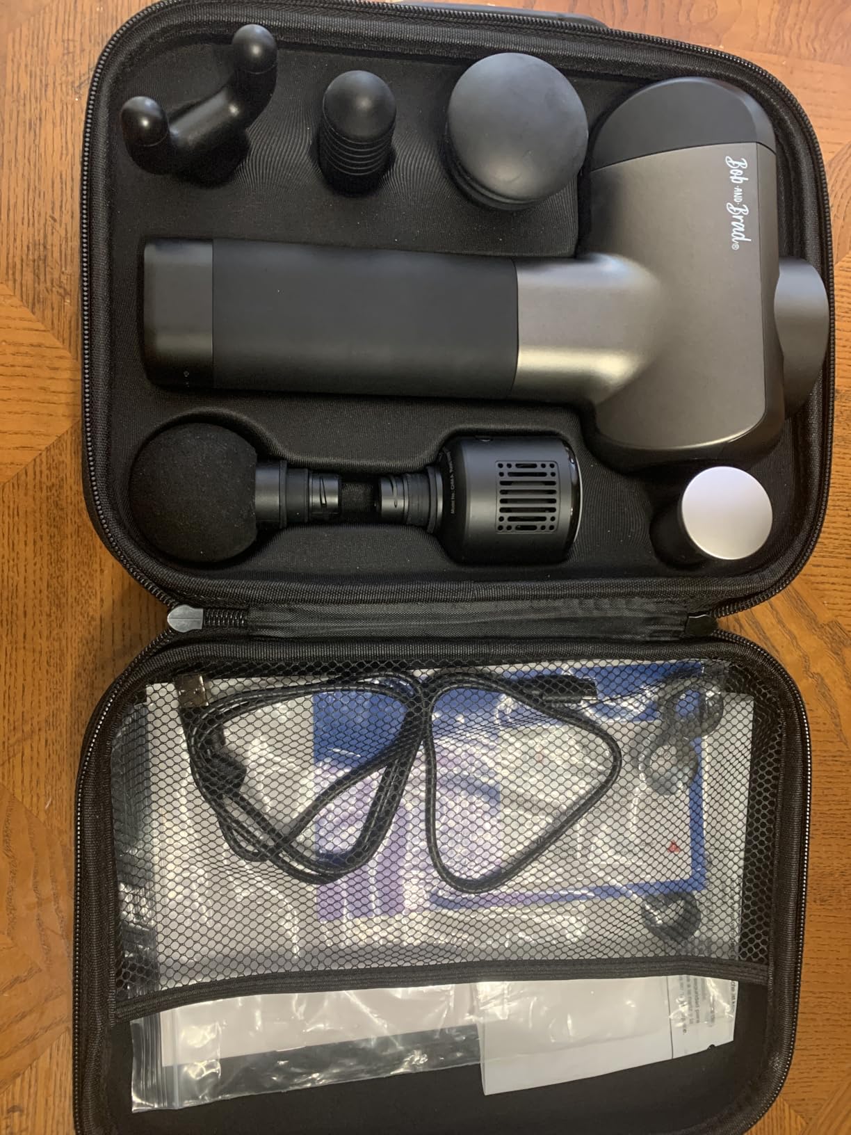 BOB AND BRAD X6 Pro Max Massage Gun with Heat and Cold, FSA Eligible HSA Deep Tissue Percussion Massager Gun for Athletes, Metal Head & 5 Speeds customer photo 2