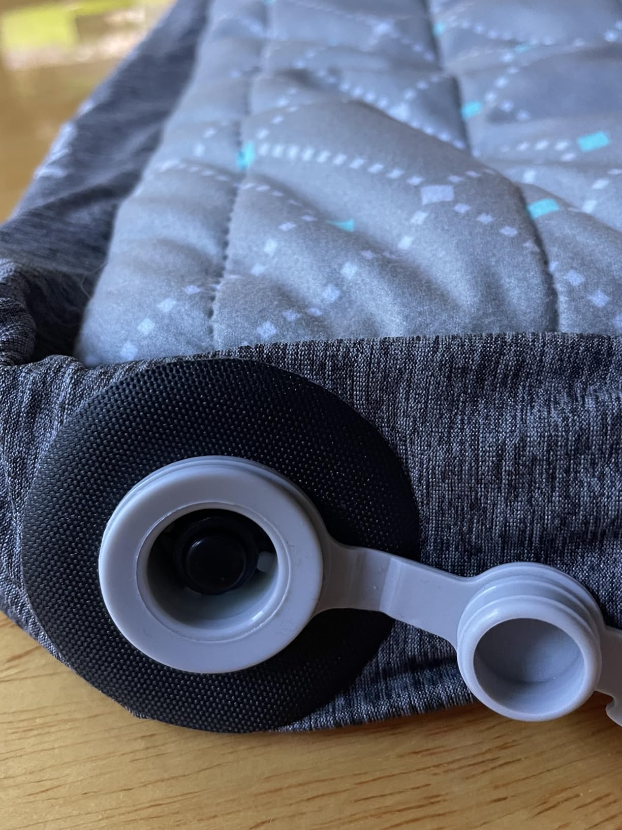 TREKOLOGY ALUFT Pro Inflatable Camping Pillow with Removable Foam-Padded Case - Camp Pillow for Camping & Hiking, Backpacking, Airplane, and Travel Customer Review TREKOLOGY ALUFT Pro Inflatable Camping Pillow with Removable Foam-Padded Case - Camp Pillow for Camping & Hiking, Backpacking, Airplane, and Travel - Customer Photo 2