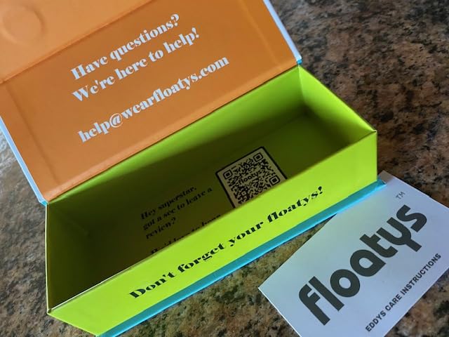 Floatys Floating Sunglasses Rubberized Eddys | Polarized Water Repelling Lenses | No Slip Frame | Lightweight | Men and Women - Customer Photo 1