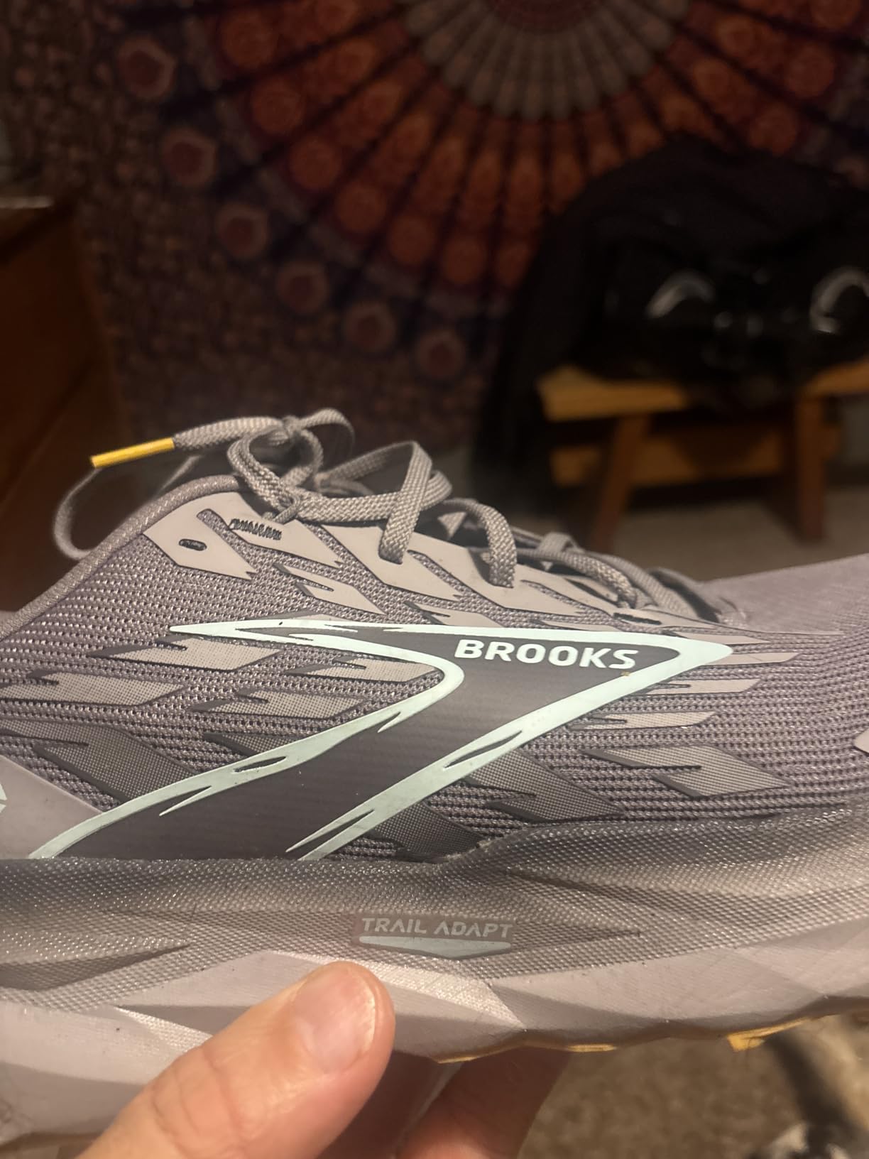 Brooks Men's Cascadia 19 Mountain Trail Running Shoe Customer Review Brooks Men's Cascadia 19 Mountain Trail Running Shoe - Customer Photo 3