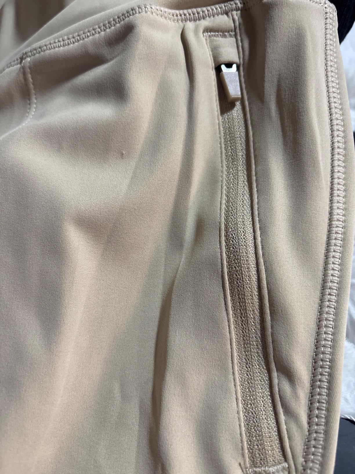 MAGCOMSEN Hiking Leggings Women with 4 Zipper Pockets Water Resistant High Rise Cargo Leggings Outdoor Athletic Pants - Customer Photo 1
