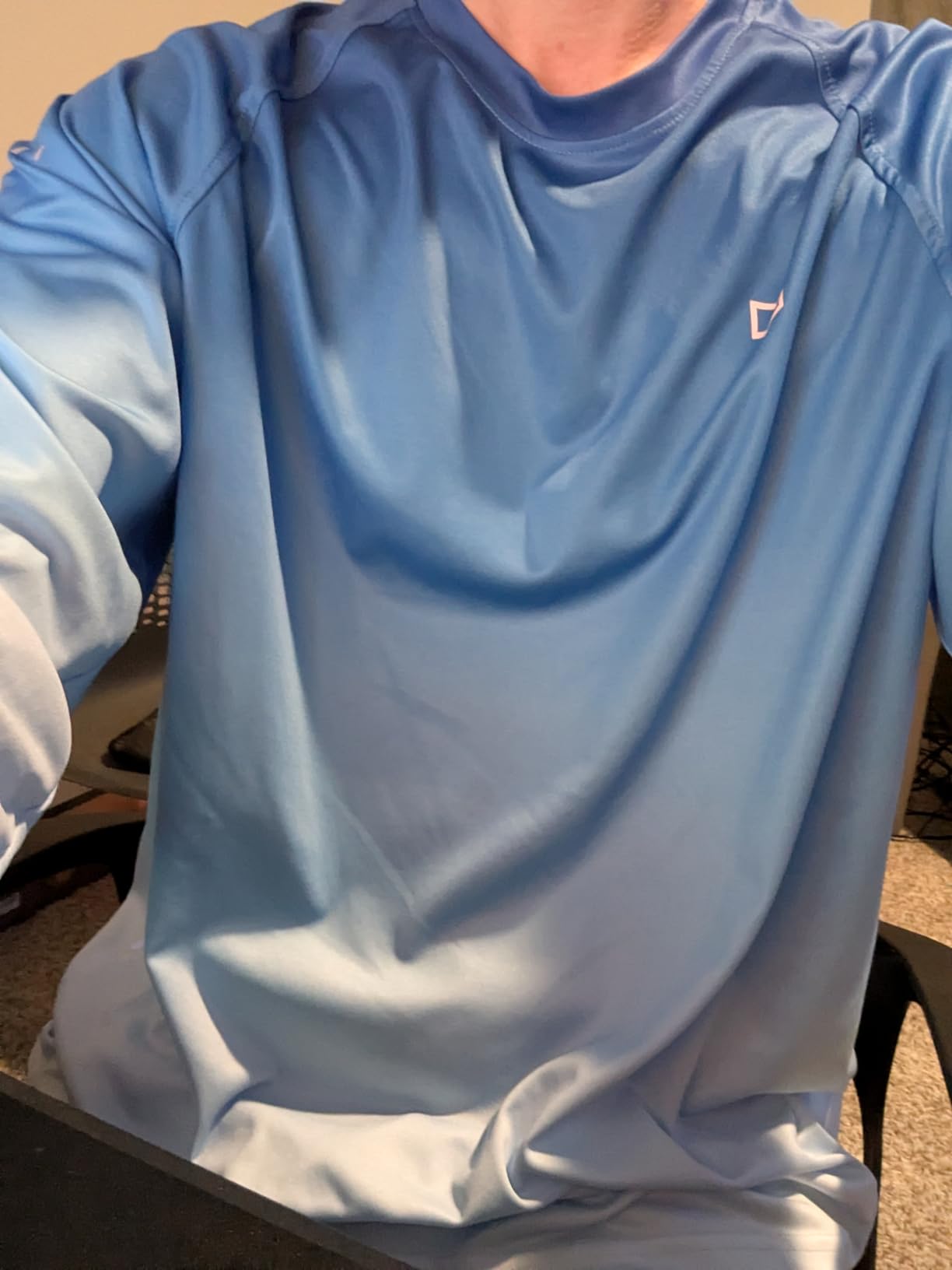Men's Sun Protection Long Sleeve Shirts UPF 50+ - Customer Photo 2