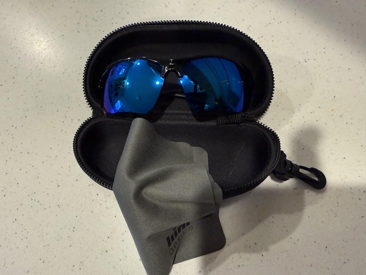 B.N.U.S Sports Sunglasses for men polarized Ultimate UV Protection for Cycling, Running, Baseball, Rowing Outdoor - Customer Photo 1