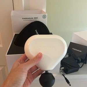 Mini (3rd Generation) by Therabody - Ultra-Portable Massage Gun and Travel Essential for Fast, Effective Pain and Tension Relief Anywhere (Black) customer photo 2