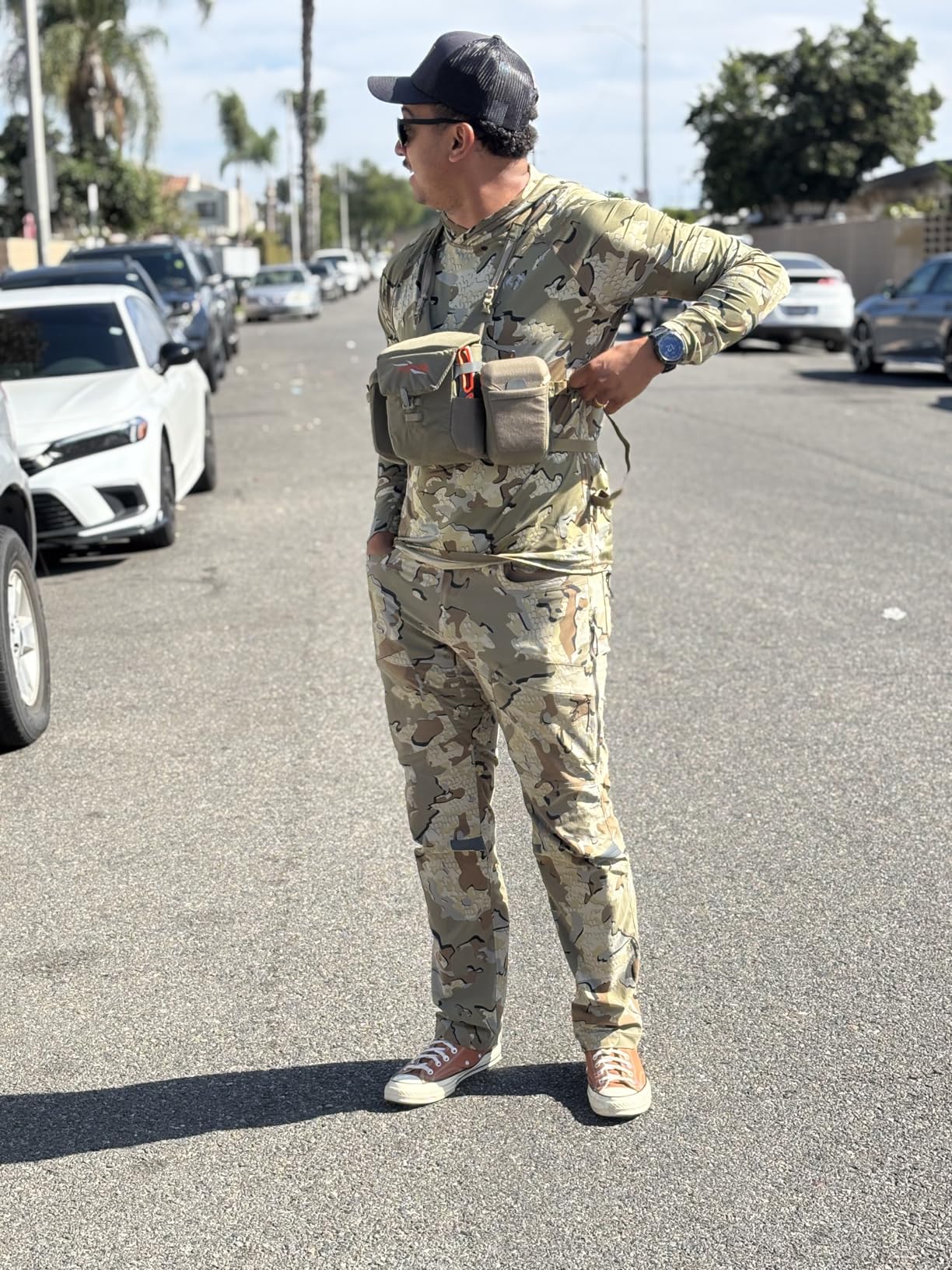 KUIU Men's Gila LS Hoodie UPF 50+ Cooling Shirt - Quick-Dry Lightweight - Customer Photo 1