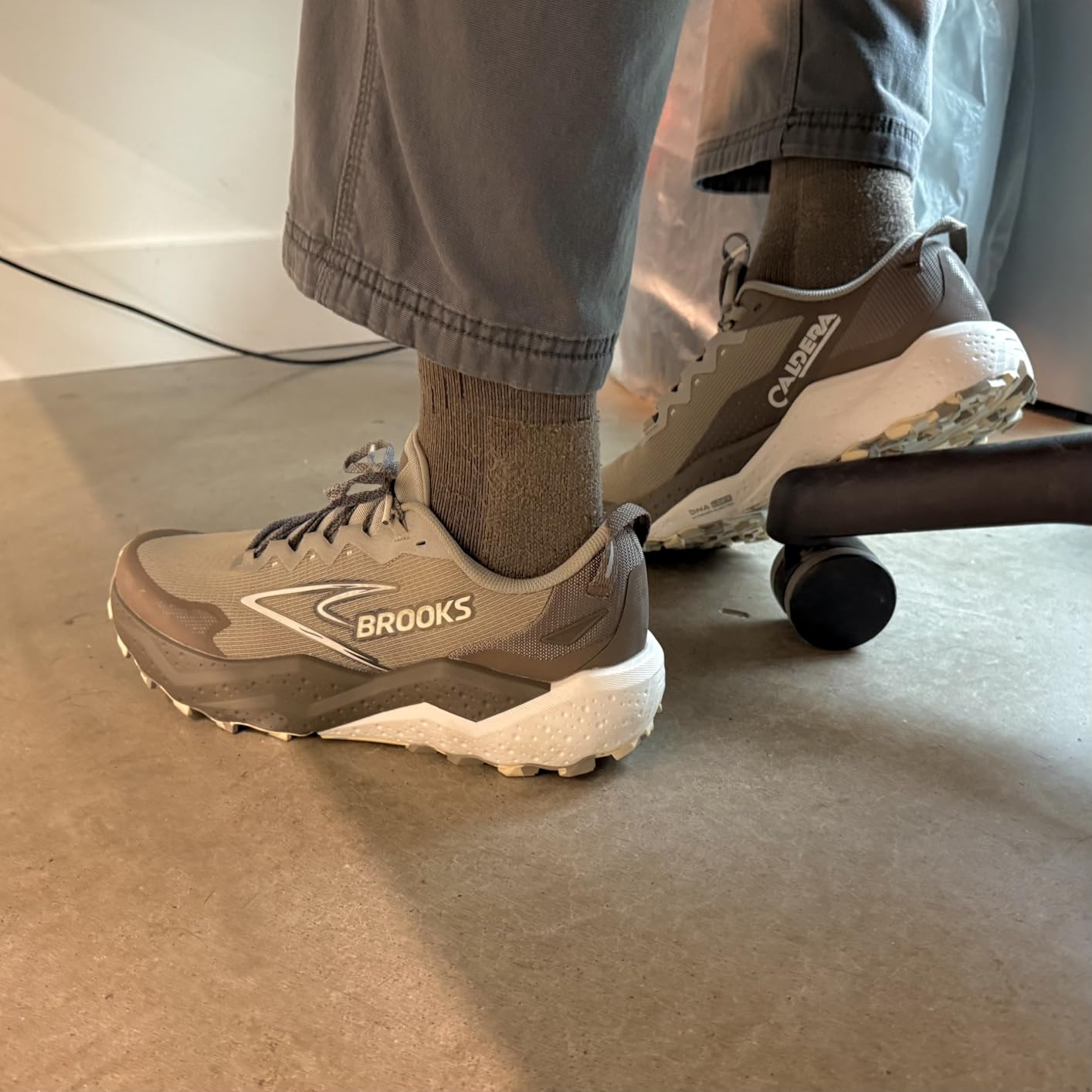 Brooks Men's Caldera 8 Ultra Trail Running Shoe Customer Review Brooks Men's Caldera 8 Ultra Trail Running Shoe - Customer Photo 2