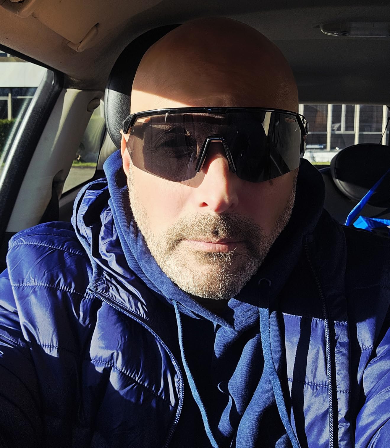 Lamicall 24g Polarized Sports Sunglasses for Men Women - UV400 Protection Sun Glasses for Running Cycling Baseball Fishing - Customer Photo 1