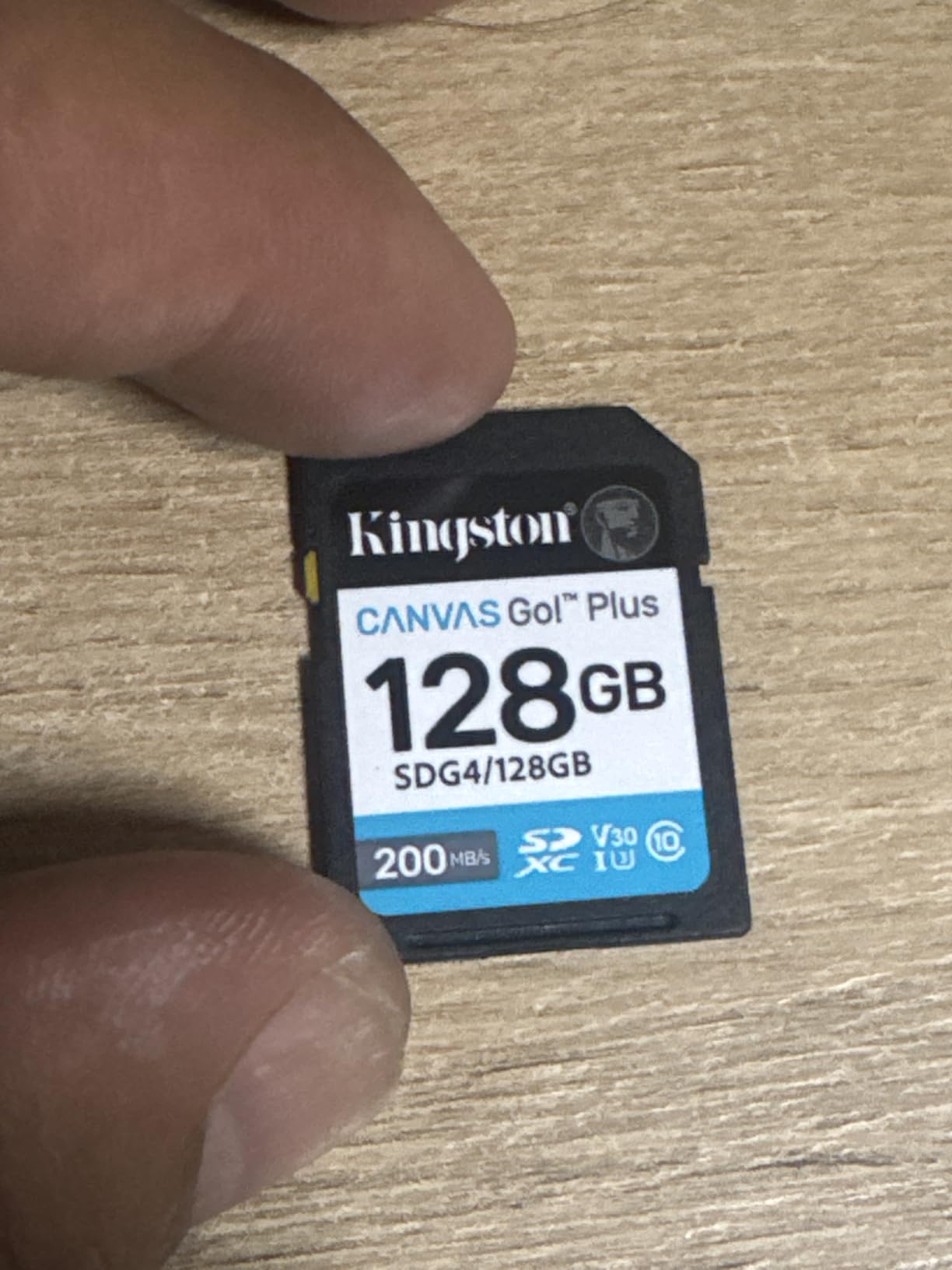 Kingston Canvas Go Plus 64GB SD Card | Up to 200MB/s | Class 10, UHS-I, U3, V30 | SDG4/64GB Customer Review Kingston Canvas Go Plus 64GB SD Card | Up to 200MB/s | Class 10, UHS-I, U3, V30 | SDG4/64GB - Customer Photo 1