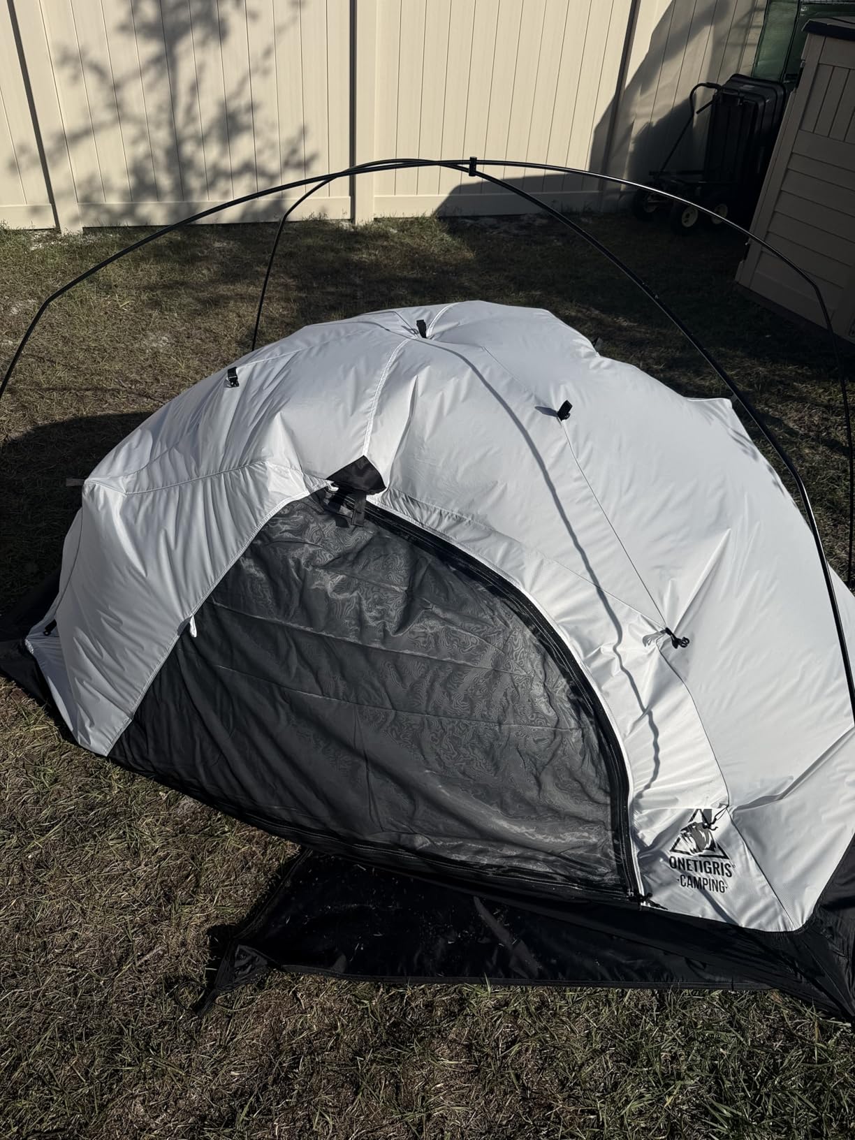OneTigris Stella 4 Season Camping Tent Backpacking 2 Person Waterproof Lightweight Easy Setup Instant 3000mm Waterproof Rating Outdoor Hiking Tent - Customer Photo 2