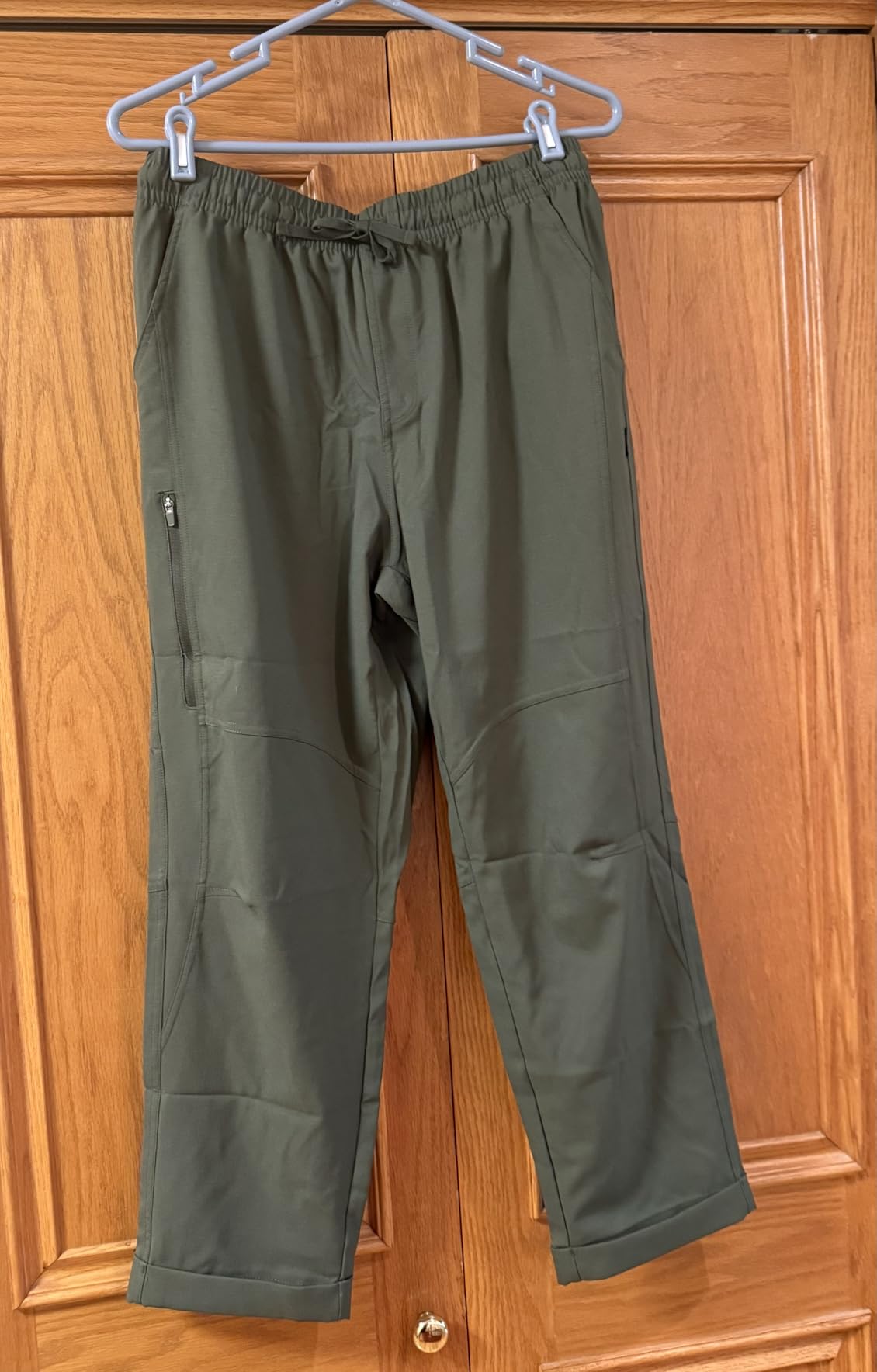 BALEAF Women's Hiking Pants Ripstop Water Resistant Lightweight Golf Pants Quick Dry Zip Pockets Work Travel Clothes - Customer Photo 4