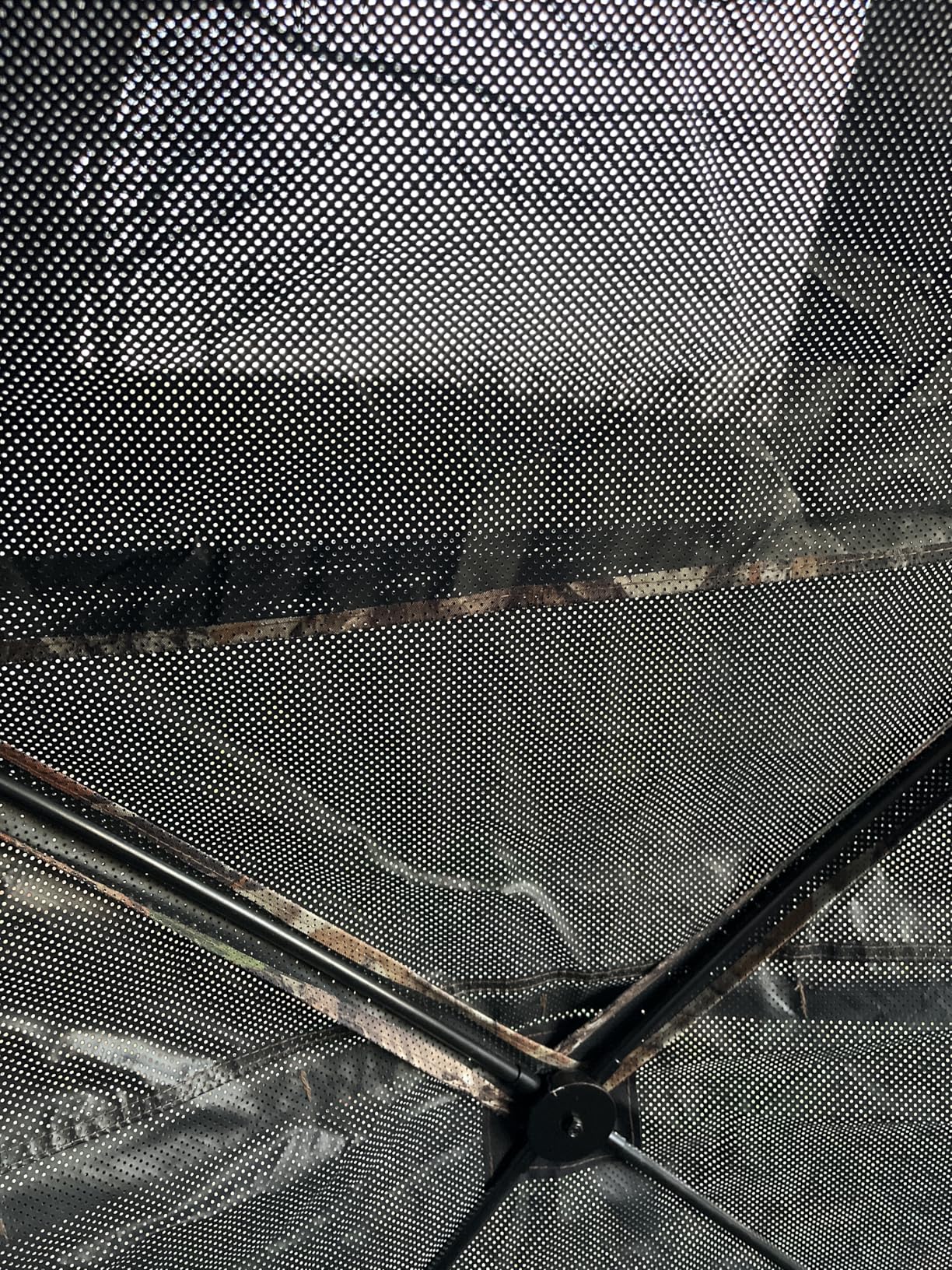 TIDEWE Hunting Blind 270° See Through with Carrying Bag, Pop Up Ground Blinds, Portable Resilient Hunting Tent (Forest Fade Camo) - Customer Photo 1