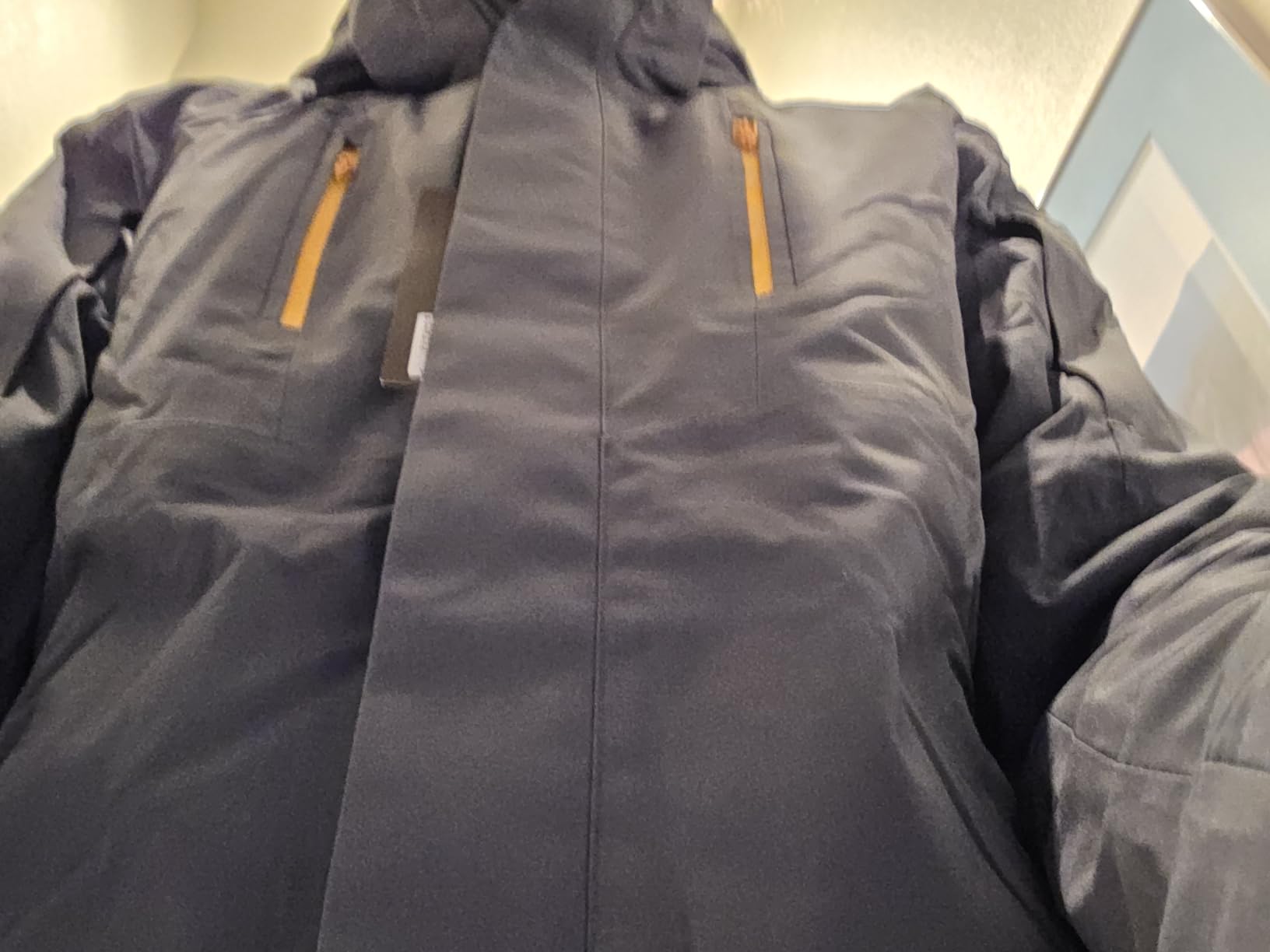 FREE SOLDIER Men's Waterproof Ski Snow Jacket Warm Winter Coat Snowboarding Raincoat Hooded Fully Taped Seams - Customer Photo 1