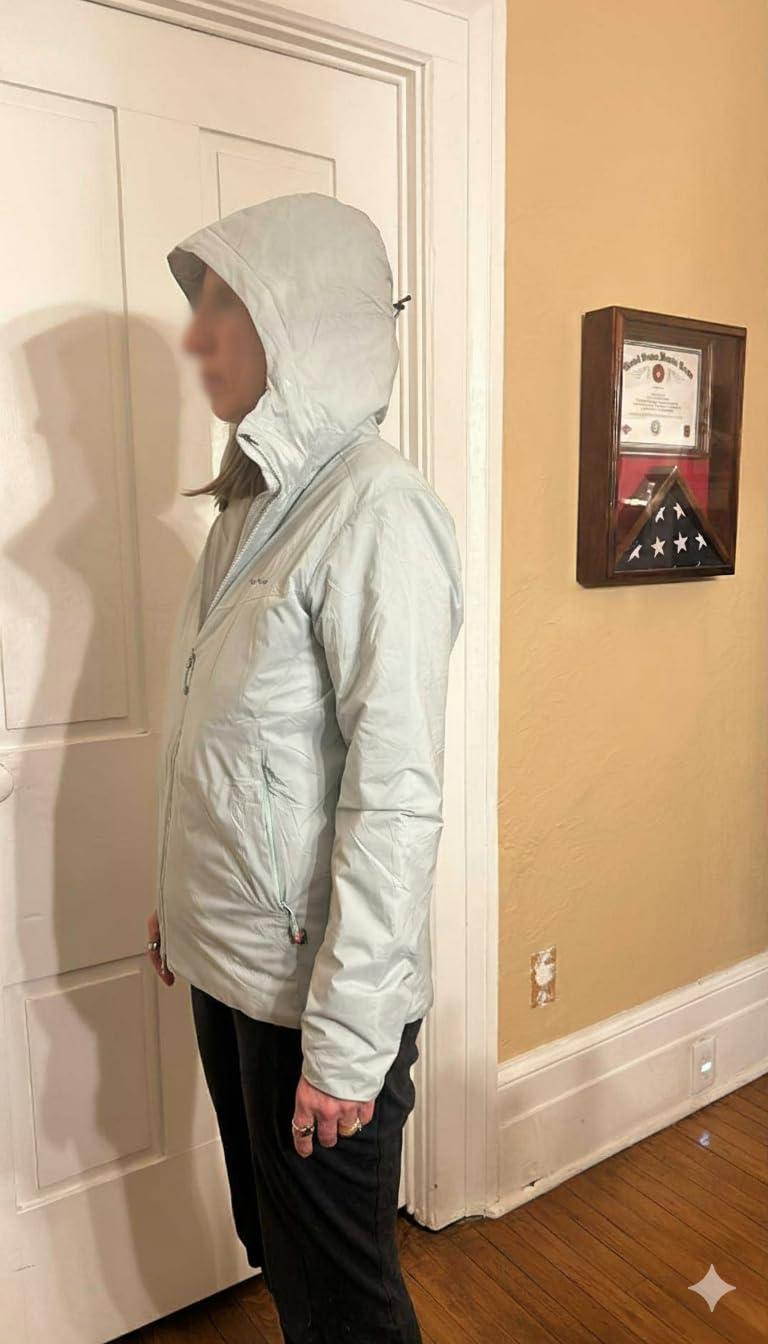 Pioneer Camp Women's PrimaLoft Gold Insulated Jacket Water Repellent Puffer Jacket Lightweight Warm Winter Outdoor Hiking Customer Review Pioneer Camp Women's PrimaLoft Gold Insulated Jacket Water Repellent Puffer Jacket Lightweight Warm Winter Outdoor Hiking - Customer Photo 2