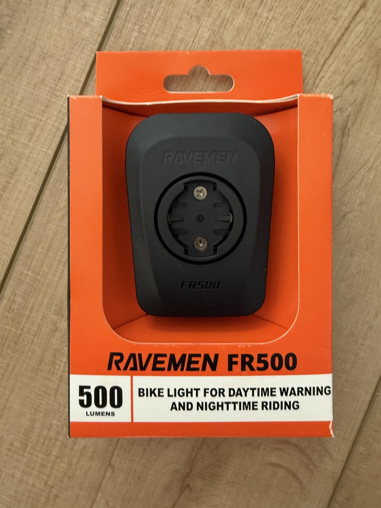 RAVEMEN FR500 Bike Front Light for Night Daytime Riding, Compatible with Garmin/Wahoo Computers, 6 Modes, Auto On/Off, Side Visible, USB-C Rechargeable & Output Bicycle Headlight for Road Urban Biking Customer Review RAVEMEN FR500 Bike Front Light for Night Daytime Riding, Compatible with Garmin/Wahoo Computers, 6 Modes, Auto On/Off, Side Visible, USB-C Rechargeable & Output Bicycle Headlight for Road Urban Biking - Customer Photo 1
