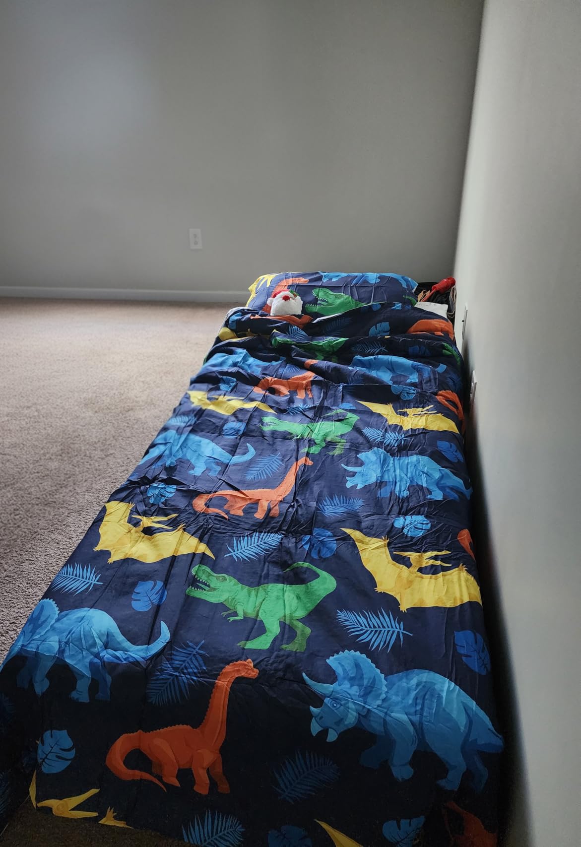 Decofy Folding Bed with Memory Foam Mattress, Portable Rollaway Guest Beds on Wheels, 75