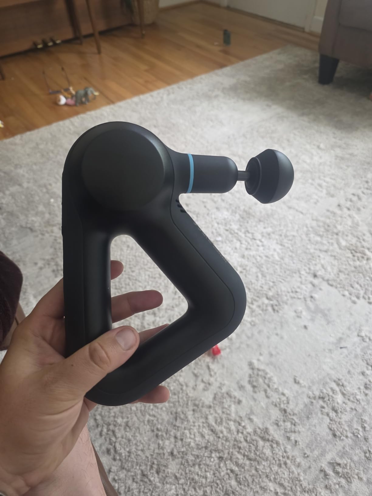 Prime (6th Generation) Massage Gun by Therabody – Deep Tissue, Powerful Massage in a Rugged, Durable Design for Reliable Recovery & Pain Relief Customer Review Prime (6th Generation) Massage Gun by Therabody – Deep Tissue, Powerful Massage in a Rugged, Durable Design for Reliable Recovery & Pain Relief - Customer Photo 2