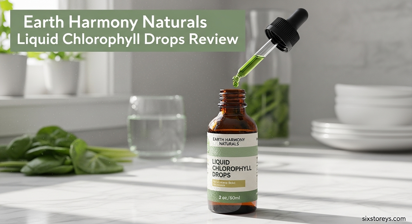 Earth Harmony Naturals Liquid Chlorophyll Drops Review