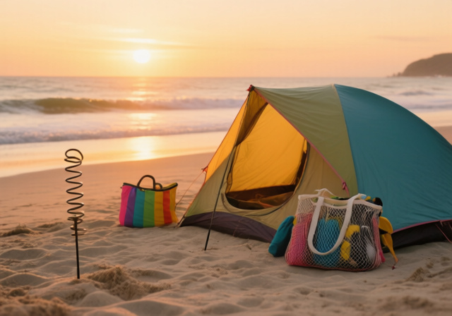 Camping On Sand: The Complete Beach Setup Guide - sixstoreys