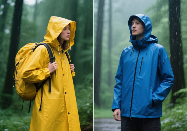 Rain Poncho Vs Rain Jacket [cy]: Complete Comparison Guide - sixstoreys