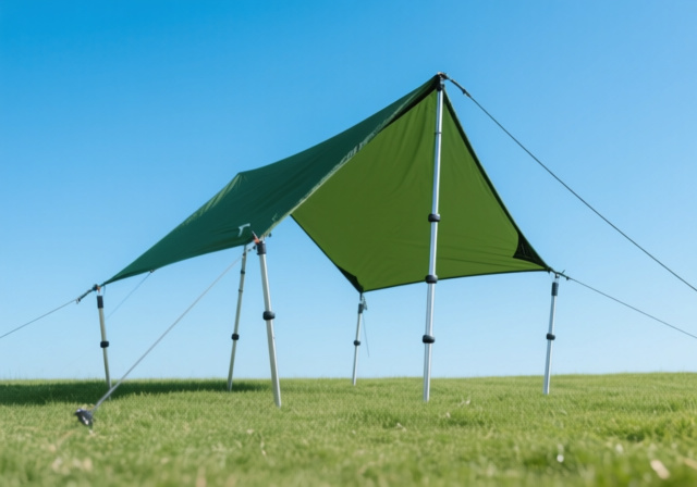 Best Tarp Poles Camping: 10 Tested for Wind, Rain & Durability - sixstoreys
