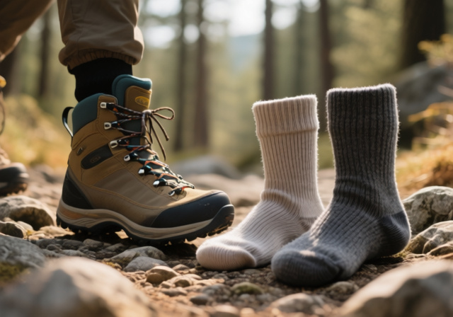 Should You Wear Two Pairs of Socks When Hiking? - sixstoreys