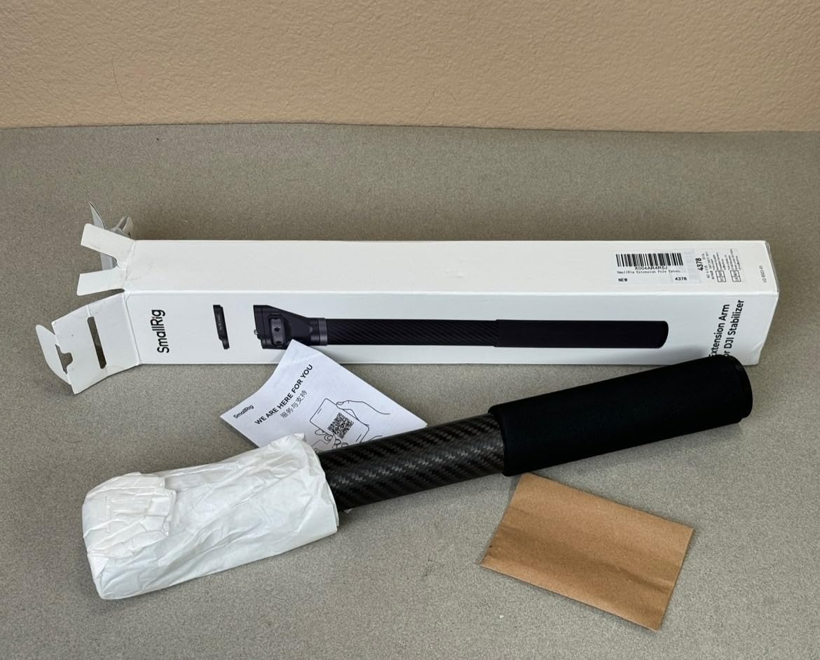SmallRig Gimbal Extension Pole Review: Reach New Angles with Carbon Fiber Stability 3 SmallRig Gimbal Extension Pole Review: Reach New Angles with Carbon Fiber Stability – Review Image