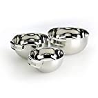 All-Clad Kitchen Accessories Stainless Steel Mixing Bowls Set 1.5, 3, 5 Quart Metal Mixing Bowls Silver customer photo 1