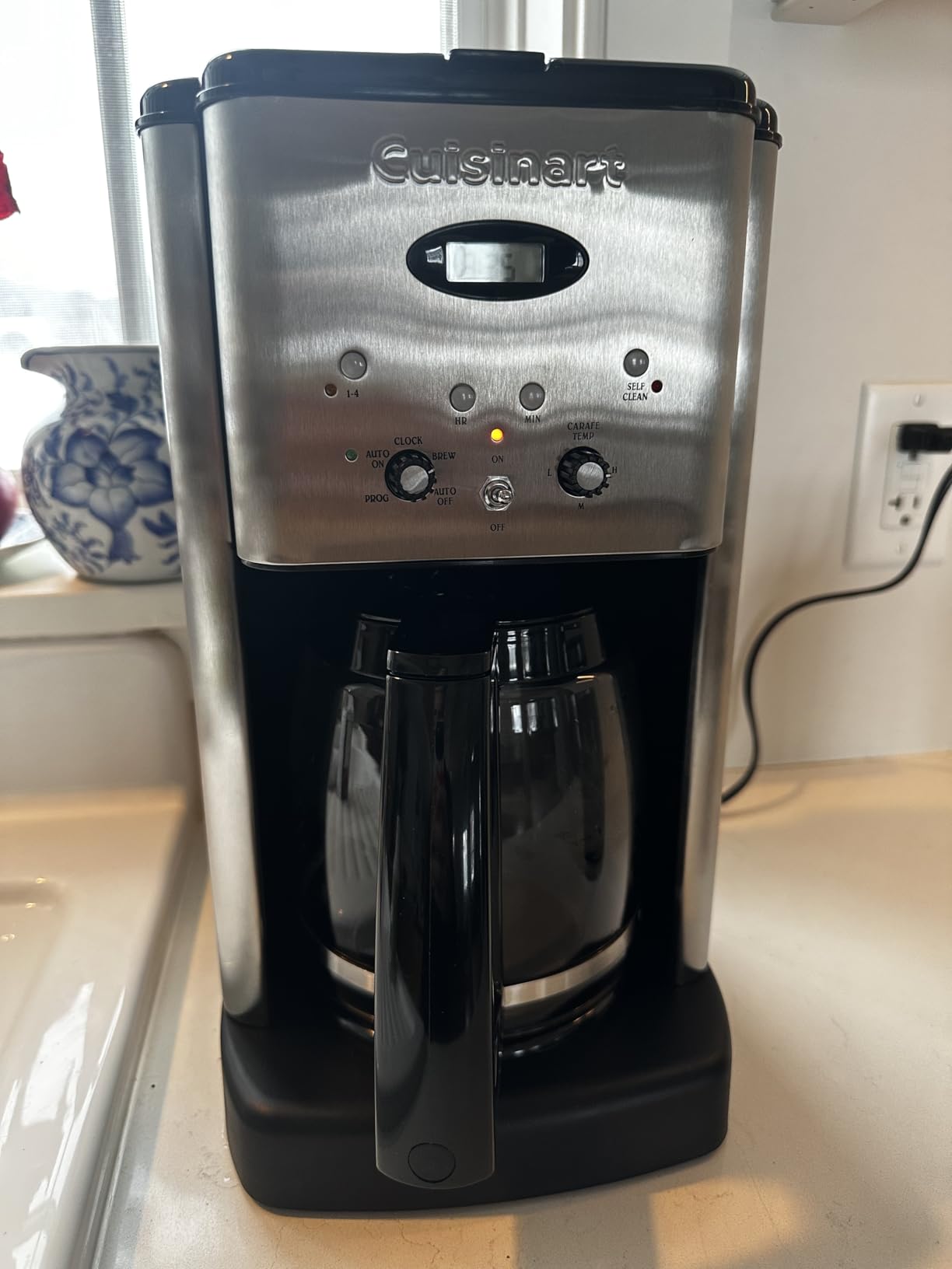 Cuisinart DCC-1200P1 Brew Central 12-Cup Programmable Coffeemaker Coffee Maker, Carafe, Brushed Chrome Customer Review Cuisinart DCC-1200P1 Brew Central 12-Cup Programmable Coffeemaker Coffee Maker, Carafe, Brushed Chrome - Customer Photo 2