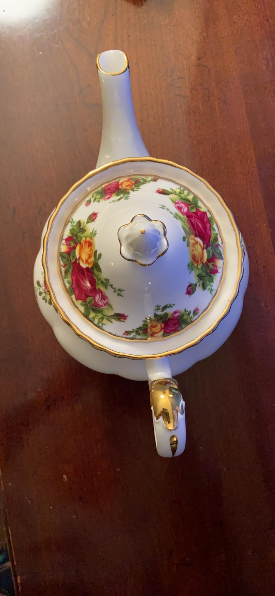 Royal Albert Old Country Roses Teacup & Saucer Set Customer Review Royal Albert Old Country Roses Teacup & Saucer Set - Customer Photo 1