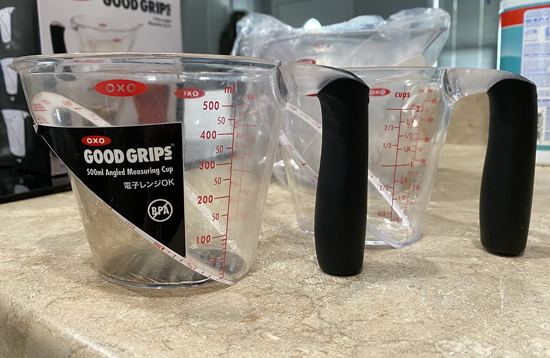 OXO Good Grips 3-Piece Angled Measuring Cup Set Customer Review OXO Good Grips 3-Piece Angled Measuring Cup Set - Customer Photo 2