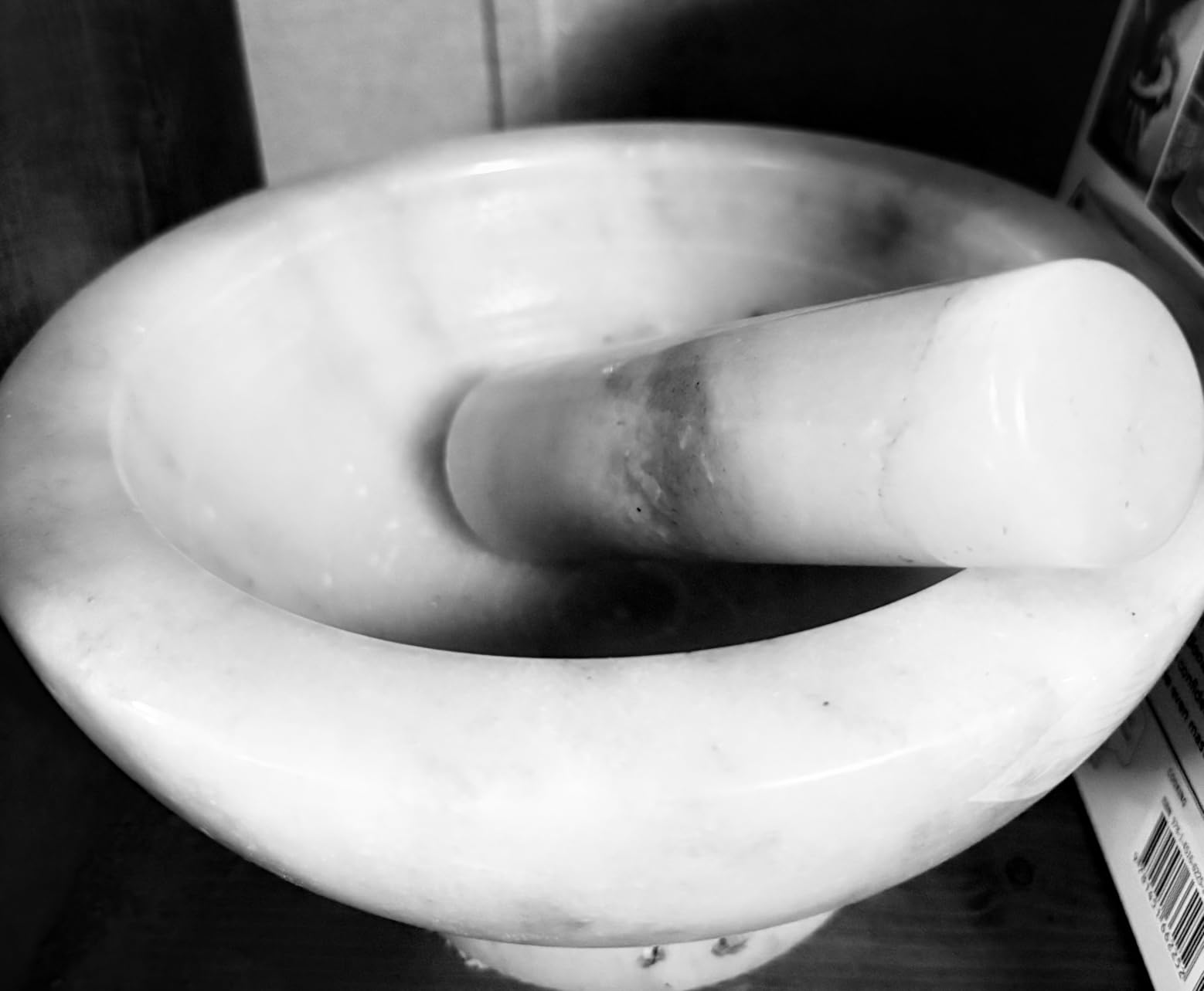 Fox Run Large Marble Mortar and Pestle Customer Review Fox Run Large Marble Mortar and Pestle - Customer Photo 1
