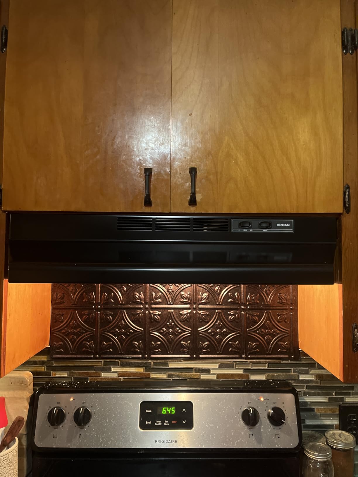 Broan-NuTone 413004 Non-Ducted Ductless Range Hood with Lights Exhaust Fan for Under Cabinet, 30-Inch, Stainless Steel - Customer Photo 4